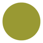 Podstawka okrągła zielona minimalistyczny design Mill Mood
